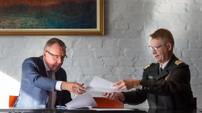 The Finnish Border Guard and Meyer Turku Oy signed a letter of intent for the construction of two new multipurpose vessels