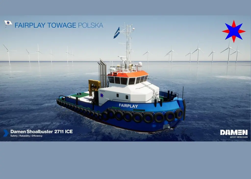 Damen is building the first Shoalbuster with ice class Photo: Damen Shipyards Group