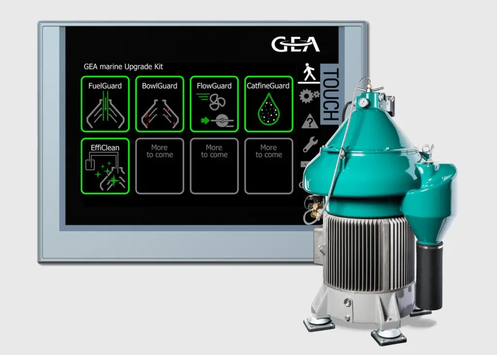 GEA marine separator prime is available for existing OSE separators via an upgrade kit (Photo: GEA)