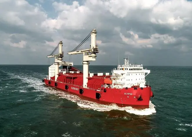The Calypso features two Liebherr CBG 360 models, offering an average throughput rate of 1,200 tonnes per hour, and a maximum outturn of 1,300tph.
