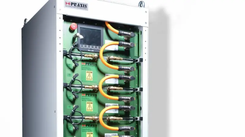 Praxis' GreenBattery ESS has received a Type Approval from DNV.