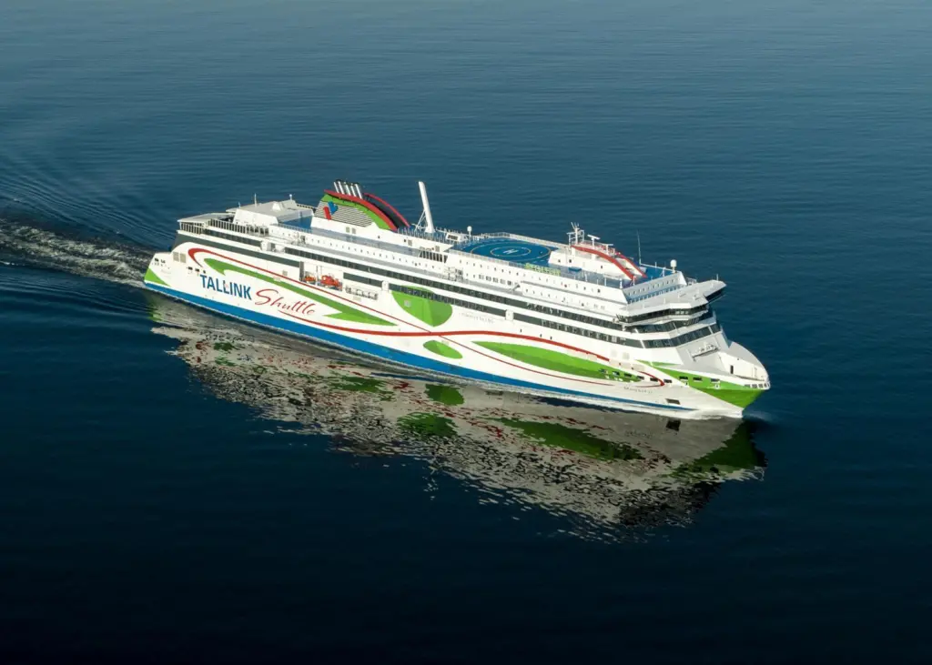 Tallink’s 'Megastar' will be retrofitted for shoreside connectivity Photo: ABB
