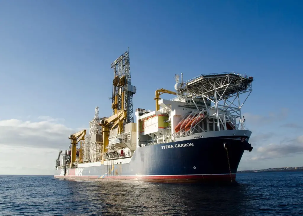 The 228m drillship Stena Carron