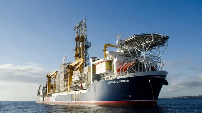 The 228m drillship Stena Carron
