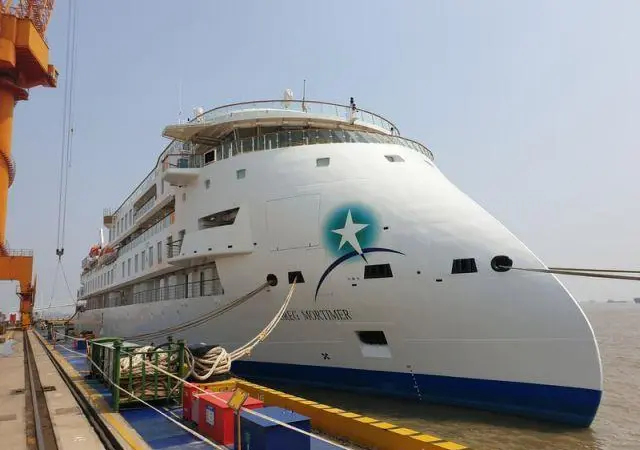 SunStone has invested in a series of 7 diesel-electric expedition vessels at China Merchants Heavy Industry (CMHI), including the Greg Mortimer. (credit: SunStone).