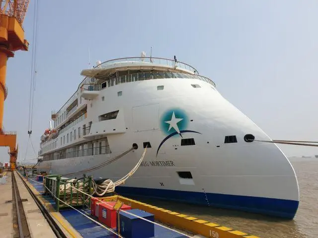 SunStone has invested in a series of 7 diesel-electric expedition vessels at China Merchants Heavy Industry (CMHI), including the Greg Mortimer. (credit: SunStone).