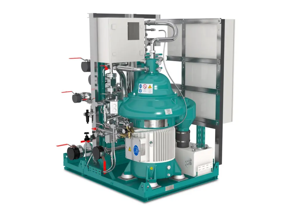 GEA is launching new direct drive bilgewater cleaning systems Photo: GEA