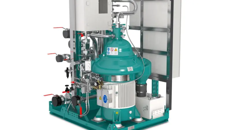 GEA is launching new direct drive bilgewater cleaning systems Photo: GEA