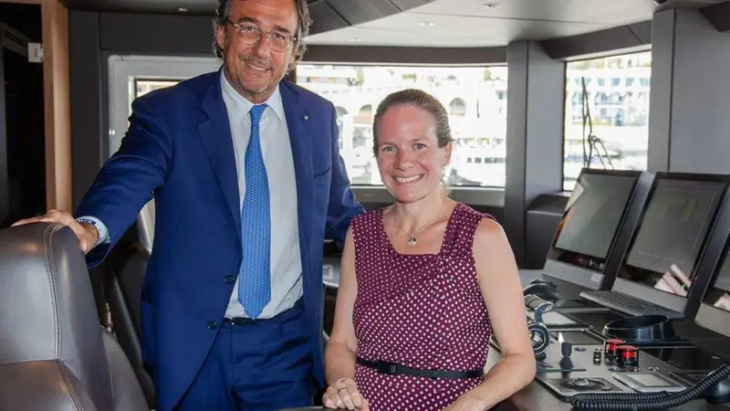 Rolls-Royce and Sanlorenzo signed a cooperation deal at the Monaco Yacht Show Photo: Rolls-Royce