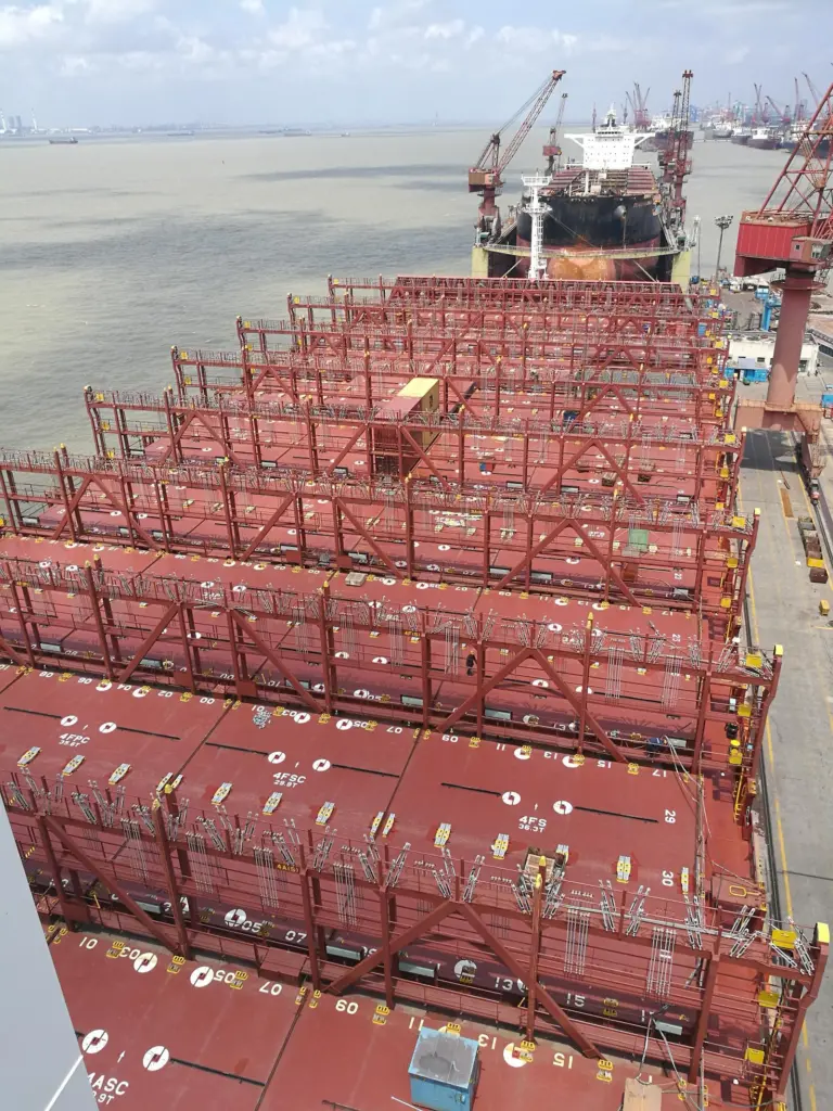 MacGregor claims that container vessel operators can achieve double-digit emissions reductions by using its Cargotec Cargo Boost solution for cargo optimisation.