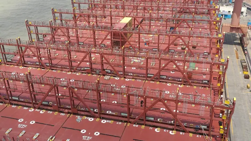 MacGregor claims that container vessel operators can achieve double-digit emissions reductions by using its Cargotec Cargo Boost solution for cargo optimisation.