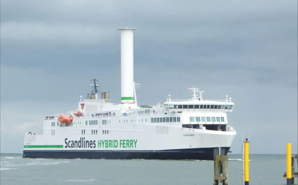 Delegates will be able to witness the operation of Norsepower’s Rotor Sails aboard a Scandlines ferry
