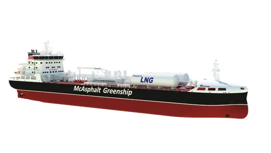 Wärtsilä will supply a comprehensive package of propulsion machinery for a new asphalt carrier being built at Wuhu Shipyard in China.