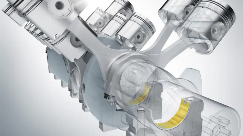New plain bearings developed by Rolls-Royce's Power Systems business unit for its mtu engines reduce friction-induced losses by up to 35 percent.