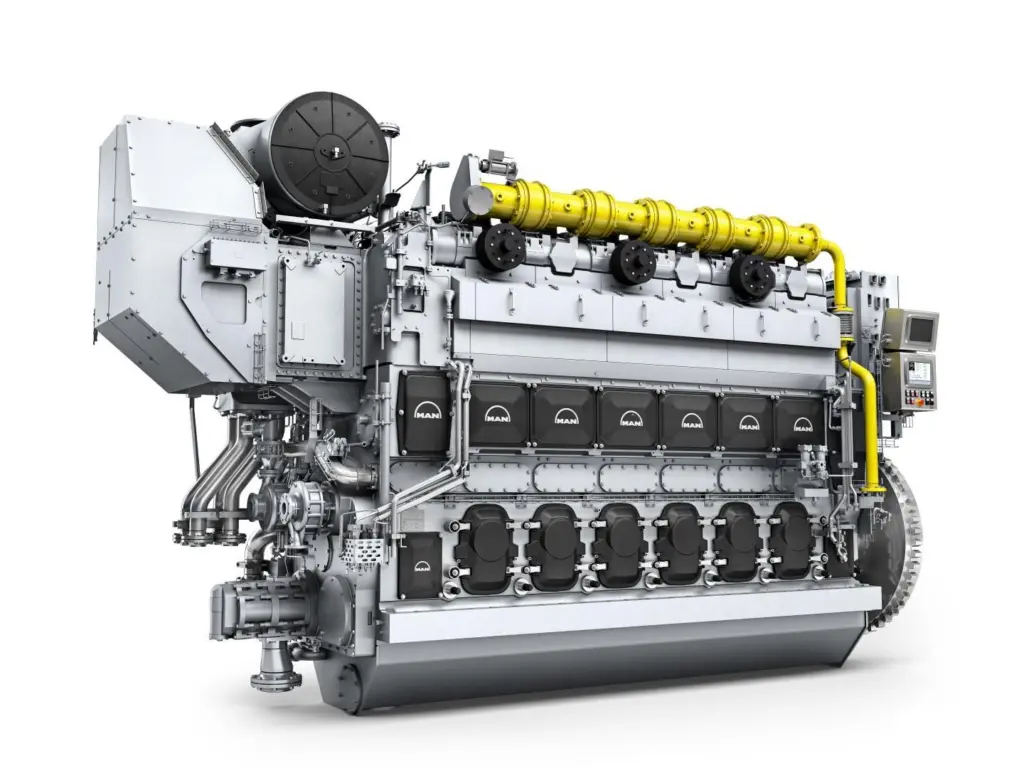 The MAN 35/44DF engine