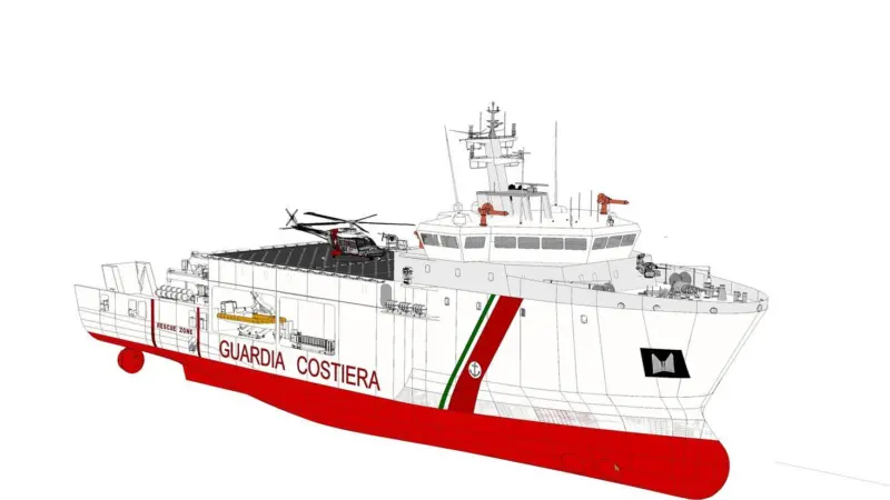 The 85-metre multi-role offshore unit will be capable of up to 20 days of autonomous operation, with a range of over 4,800 nautical miles.