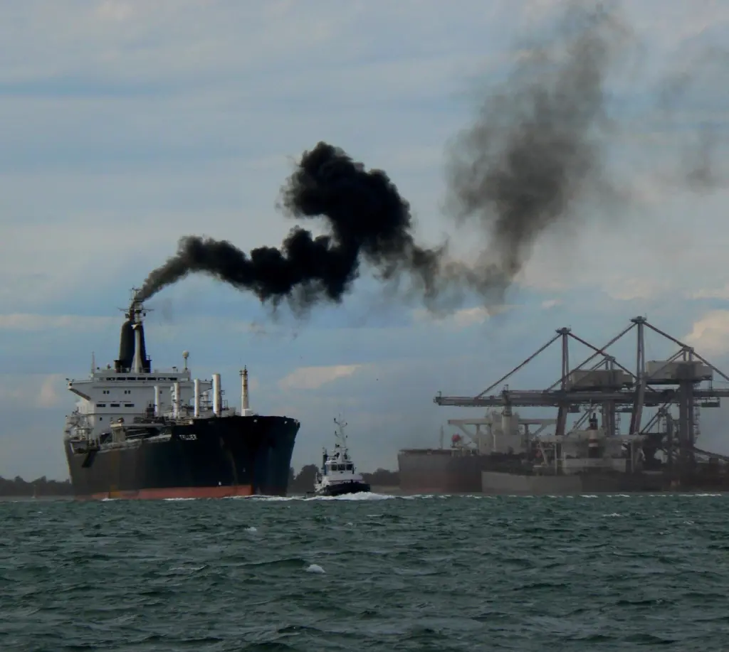 Ship_Maneuvering_out_of_Port_S.Louis_du_Rhone,_near_Marseille