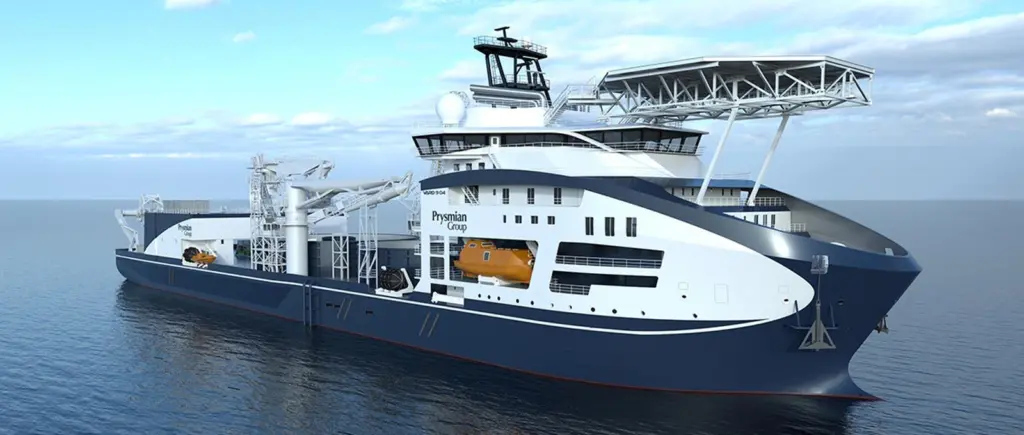 The Tyrrhenian Link contract will see Prysmian's Leonardo da Vinci installing cables connecting Sicily and Campania in central Italy.