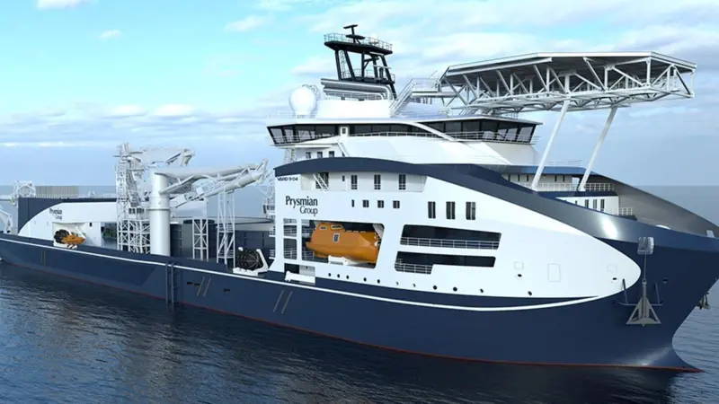 The Tyrrhenian Link contract will see Prysmian's Leonardo da Vinci installing cables connecting Sicily and Campania in central Italy.