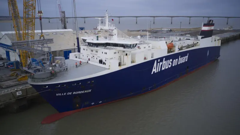 The first Seawing system has been installed on the vessel Ville de Bordeaux