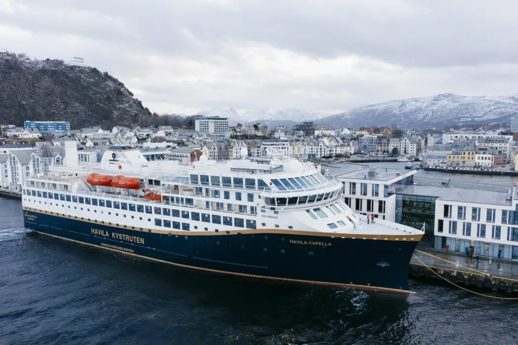Havila Kystruten will deploy Havila Capella on a new route along the Norwegian coast between Bergen and Kirkenes