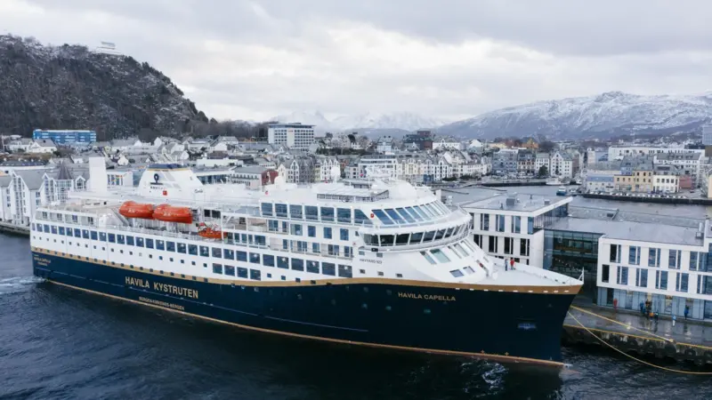 Havila Kystruten will deploy Havila Capella on a new route along the Norwegian coast between Bergen and Kirkenes