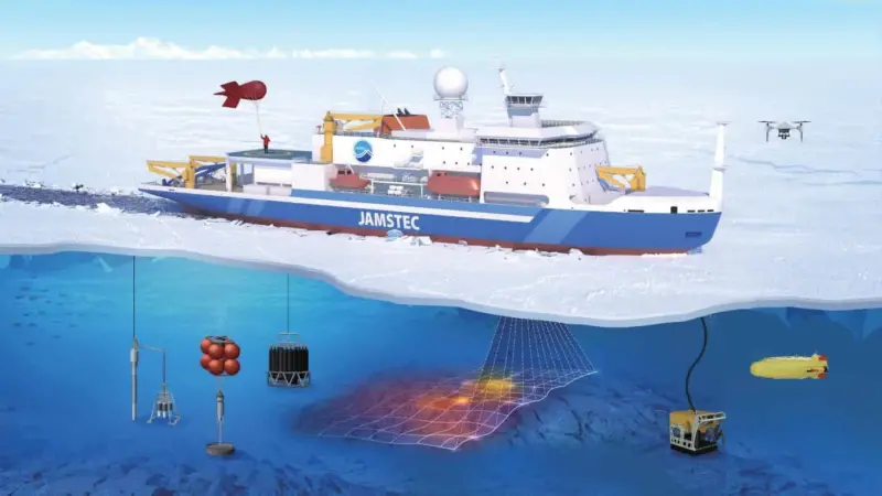 A new Polar Class 4 icebreaker research vessel will bolster JAMSTEC's research capabilities when it enters service in 2026.