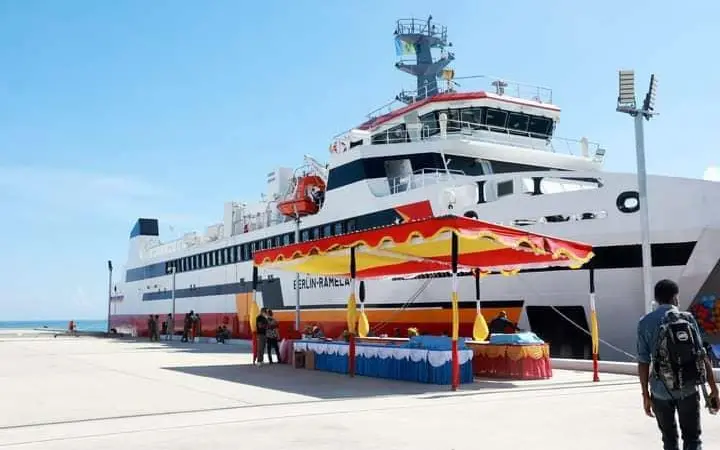 Damen Shipyards hands over Berlin-Ramelau to the Port Authority of Timor-Leste