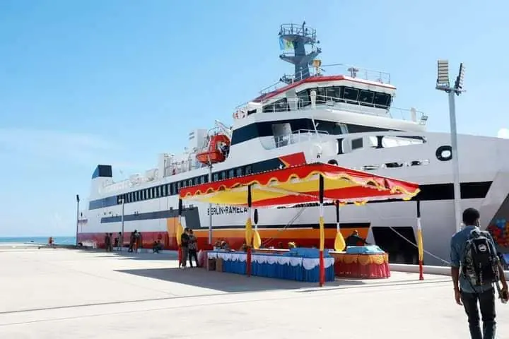 Damen Shipyards hands over Berlin-Ramelau to the Port Authority of Timor-Leste