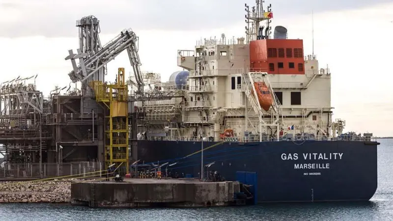 The Gas Vitality's first LNG loading at Fos Cavaou also marked the entry into operation of the new terminal