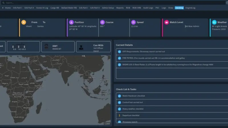 NAVTOR integrates Ingenium digital logbooks into its smart shipping ecosystem