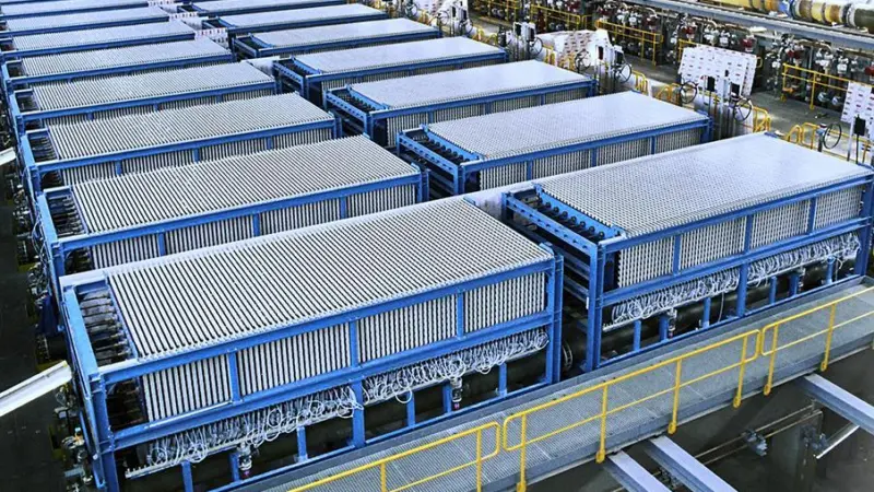 The analysis highlighted the need for more electrolysis plants, such as Air Products' installation for thyssenkrupp (pictured), to create hydrogen as feedstock for Power-to-X fuels