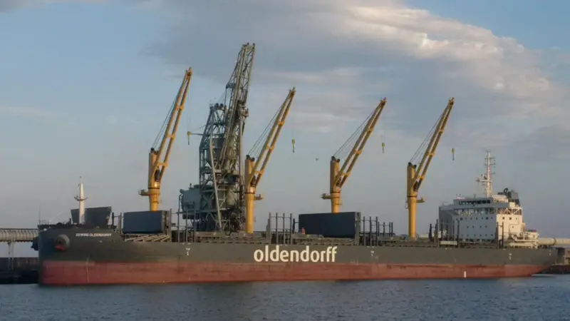 The Edwine Oldendorff