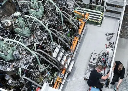 A fuel injection nozzle produced by additive manufacturing techniques has been tested one of MAN Energy Solutions' test engines at Research Centre Copenhagen.