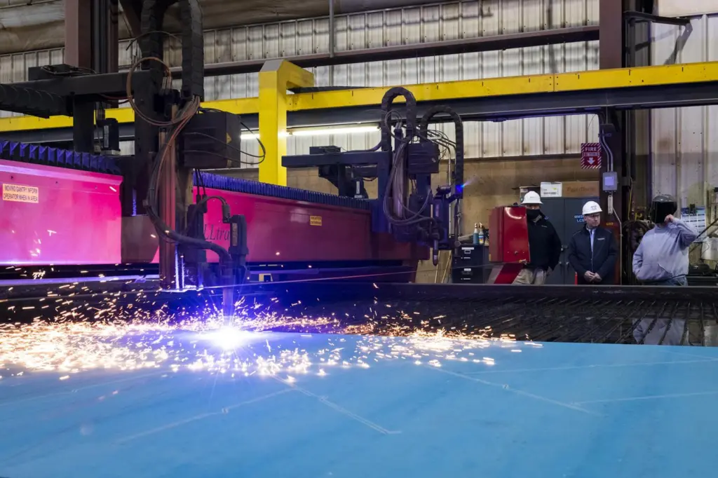 Fincantieri Bay Shipbuilding has begun construction of a 12,000m3 LNG bunker barge