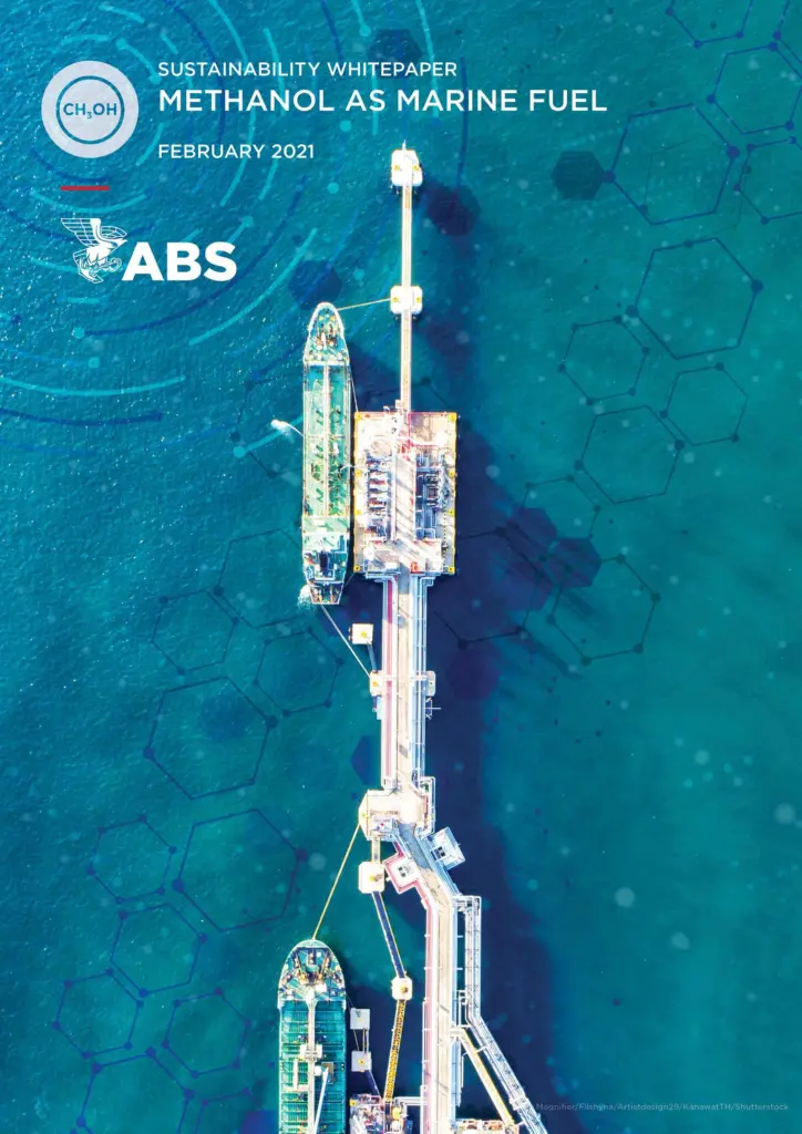 ABS has also published detailed guidance in a white paper on methanol as marine fuel