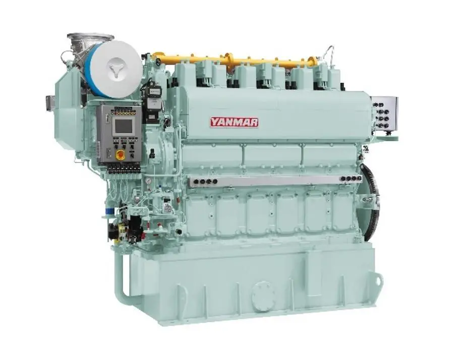 Yanmar's 6EY22ALDF dual fuel engine