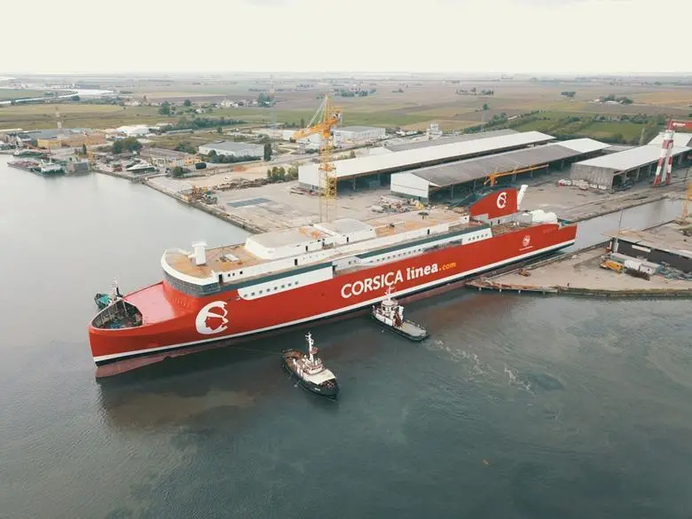 A Galeotta will be the first LNG-fuelled vessel to serve Corsica when it enters service later in 2022.