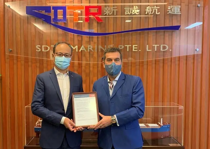 SDARI has designed a methanol-fuelled variant of its 85,000dwt bulker series design
