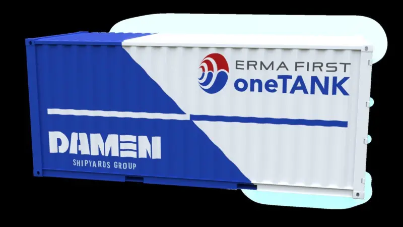 Damen signs up Erma First to supply world’s smallest ballast water treatment system