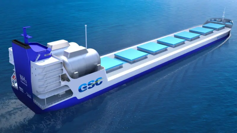 ClassNK has issued an Approval in Principle (AiP) for the design of an 80,400dwt ammonia-fuelled Panamax bulk carrier