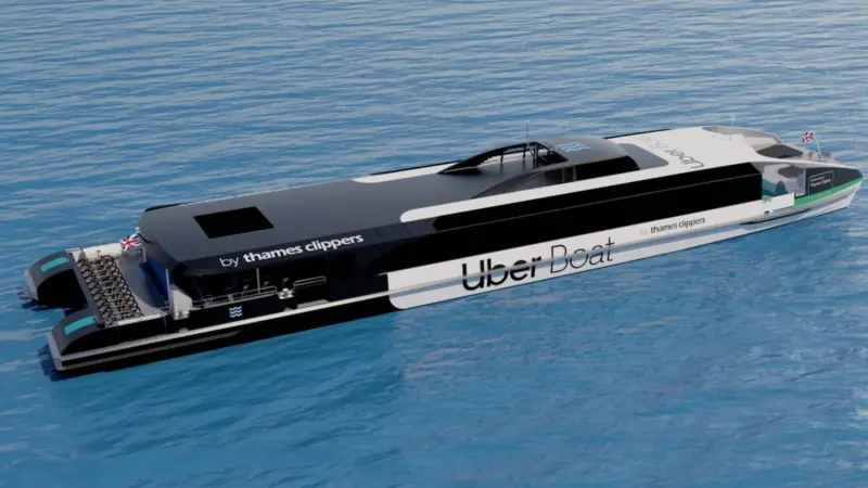Sleek, new-generation riverbus will raise the eco standard on the Thames.