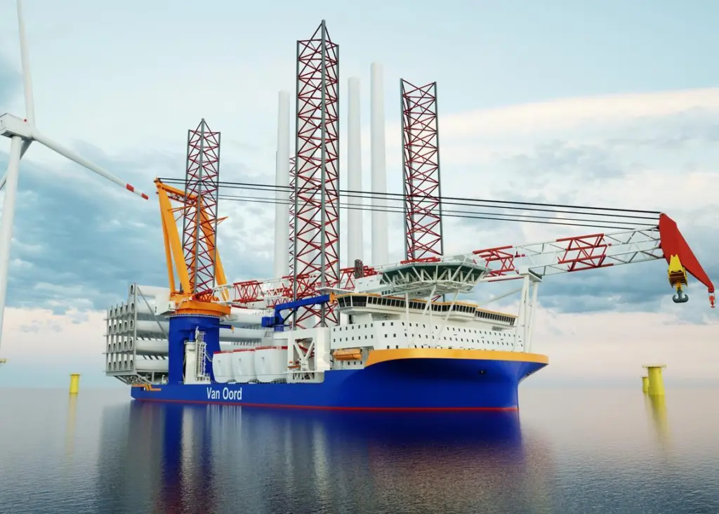 Van Oord's new Offshore Wind Installation Vessel will feature the first reference for Wärtsilä 32 engines capable of operating with methanol.