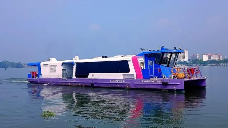 The Indian Register of Shipping (IRS) has classed the first of a series of 23 battery-hybrid passenger ferries being built by Cochin Shipyard.