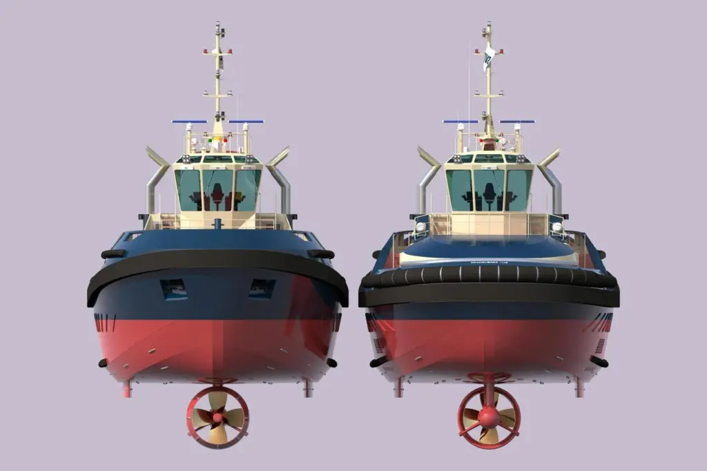 Kongsberg Maritime’s US Series thrusters will be installed on new ASD tugboats which are to be built in Turkey by Sanmar Shipyards