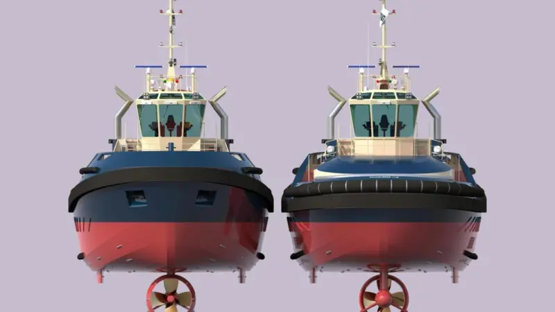 Kongsberg Maritime’s US Series thrusters will be installed on new ASD tugboats which are to be built in Turkey by Sanmar Shipyards