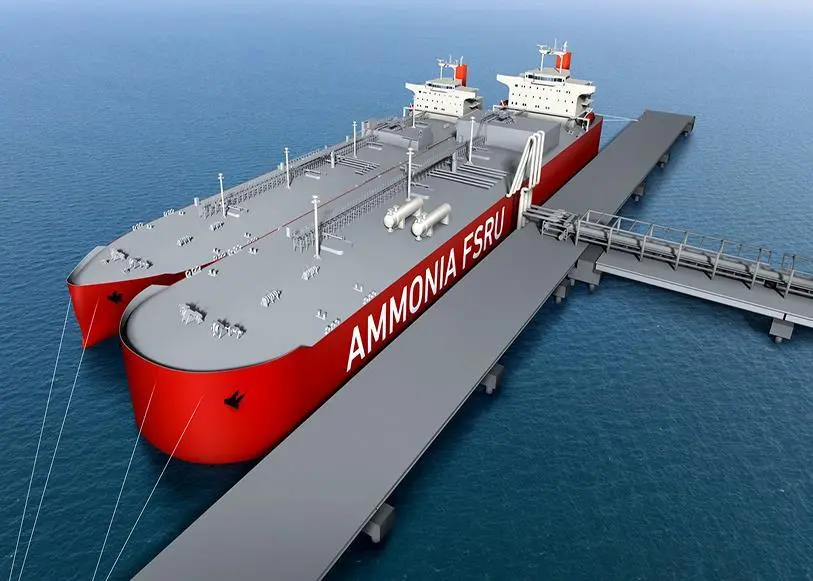 The study aims to promote the use of ammonia as an energy source.