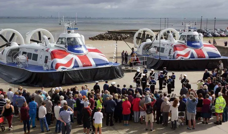 Hovercraft ordered by Japan will be derivations of the design type used for Hovertravel’s Island Flyer and Solent Flyer (pictured in 2016).
