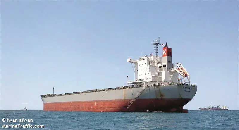 The Vittoria mainly operated in the Asia/US area during the project