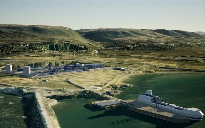 Aker Clean Hydrogen is collaborating with a local wind farm operator to develop a 200MW capacity green ammonia production facility in Berlevåg in Norway's High North. The plant could begin production before 2025.